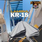 Lamina KR 18 con Rolado en Obra